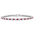 Calypso Arcadia Grove Alternate Gemstone & Diamond Tennis Bracelet