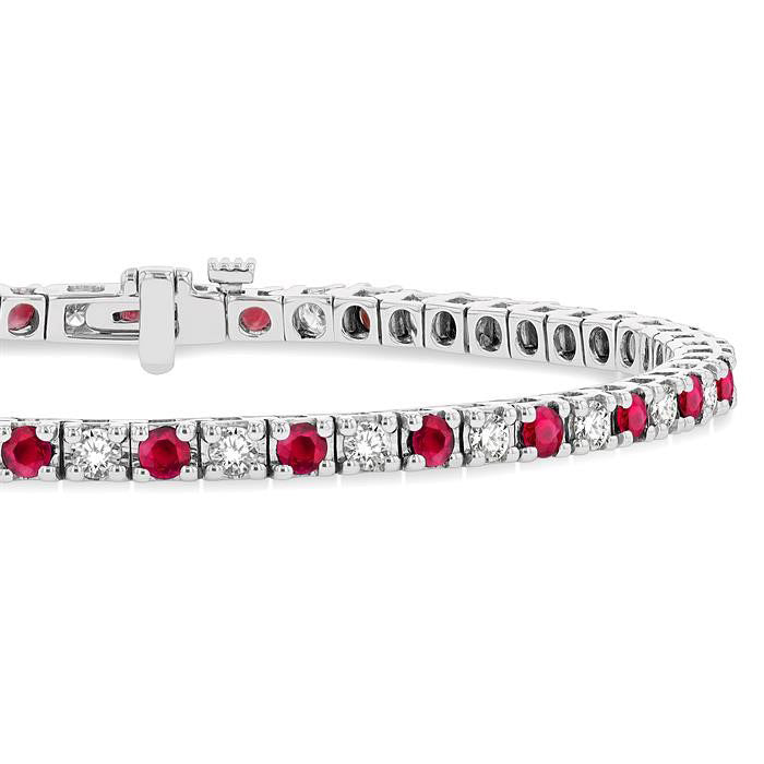Calypso Arcadia Grove Alternate Gemstone & Diamond Tennis Bracelet
