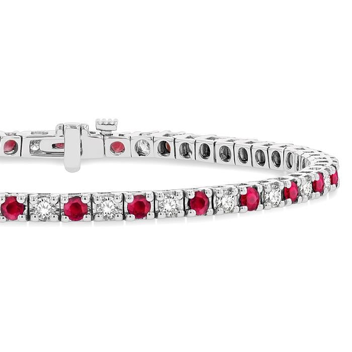 Calypso Arcadia Grove Alternate Gemstone & Diamond Tennis Bracelet
