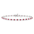 Gemstone & Diamond Bracelet