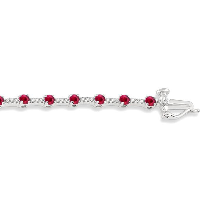 Gemstone & Diamond Bracelet