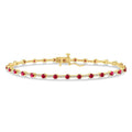 Gemstone & Diamond Bracelet