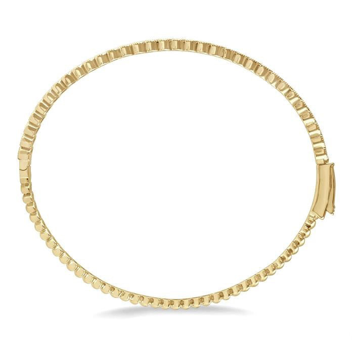 Marquise Shape Stackable Diamond Bangle