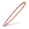 Stackable Baguette Diamond Bangle