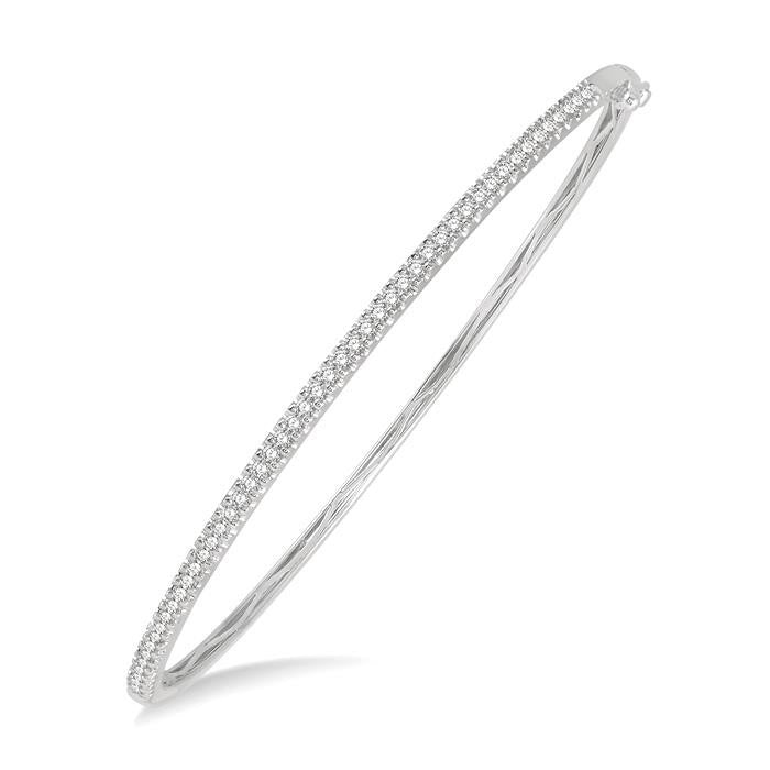 Stackable Diamond Bangle