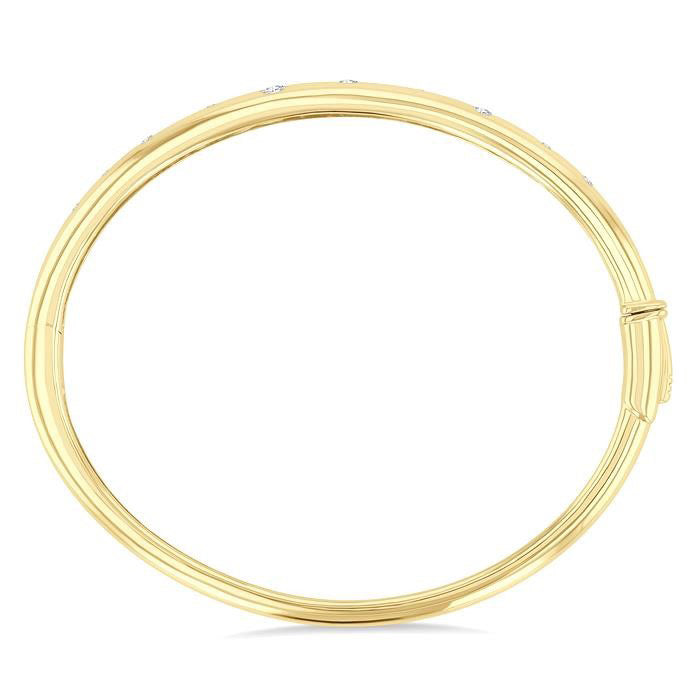 Mosaic Diamond Fashion Bangle