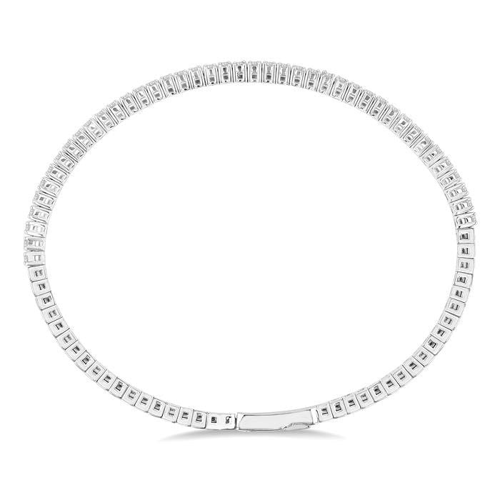 Stackable Diamond Flex Bangle