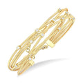 Diamond Spring Fashion Bangle