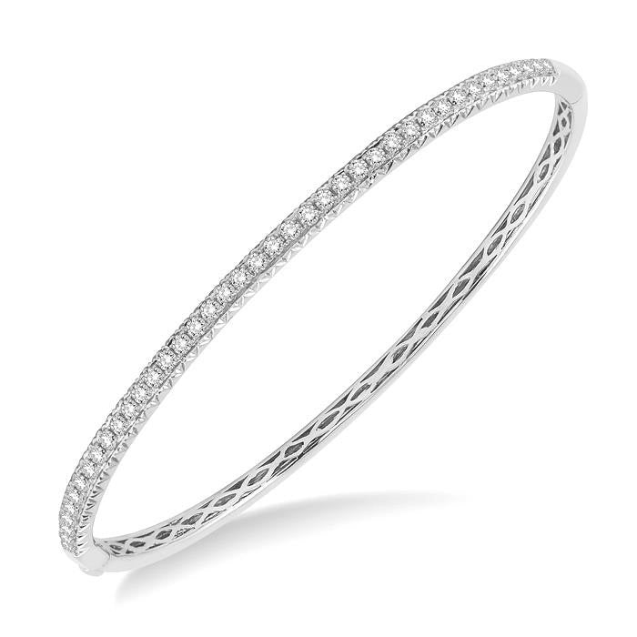 Stackable Diamond Bangle
