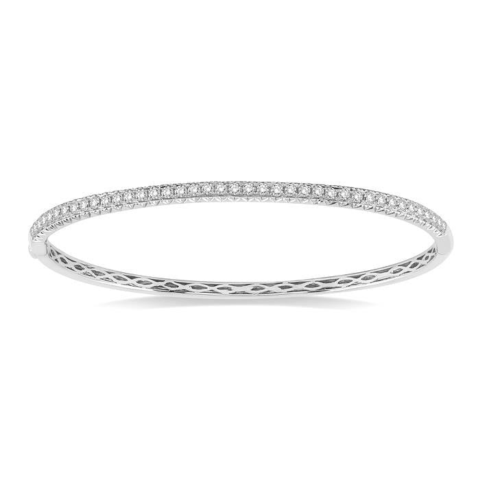 Stackable Diamond Bangle
