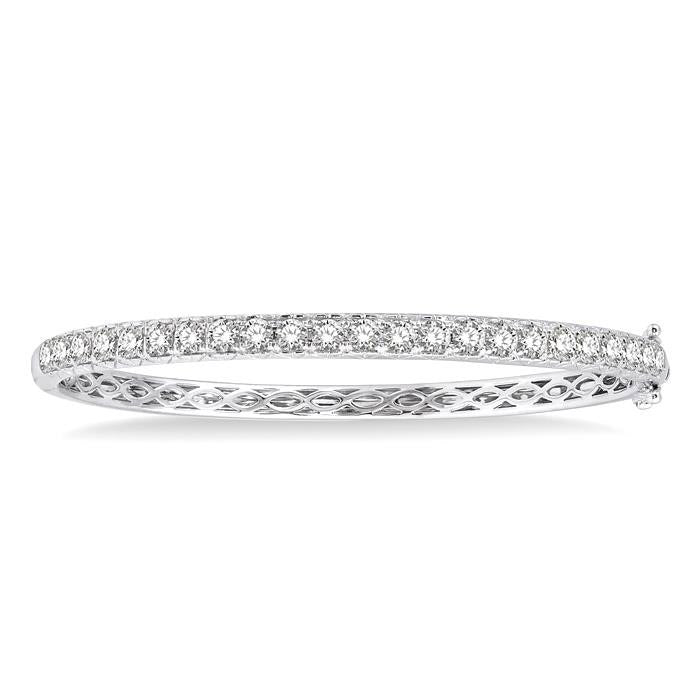 Stackable Diamond Bangle