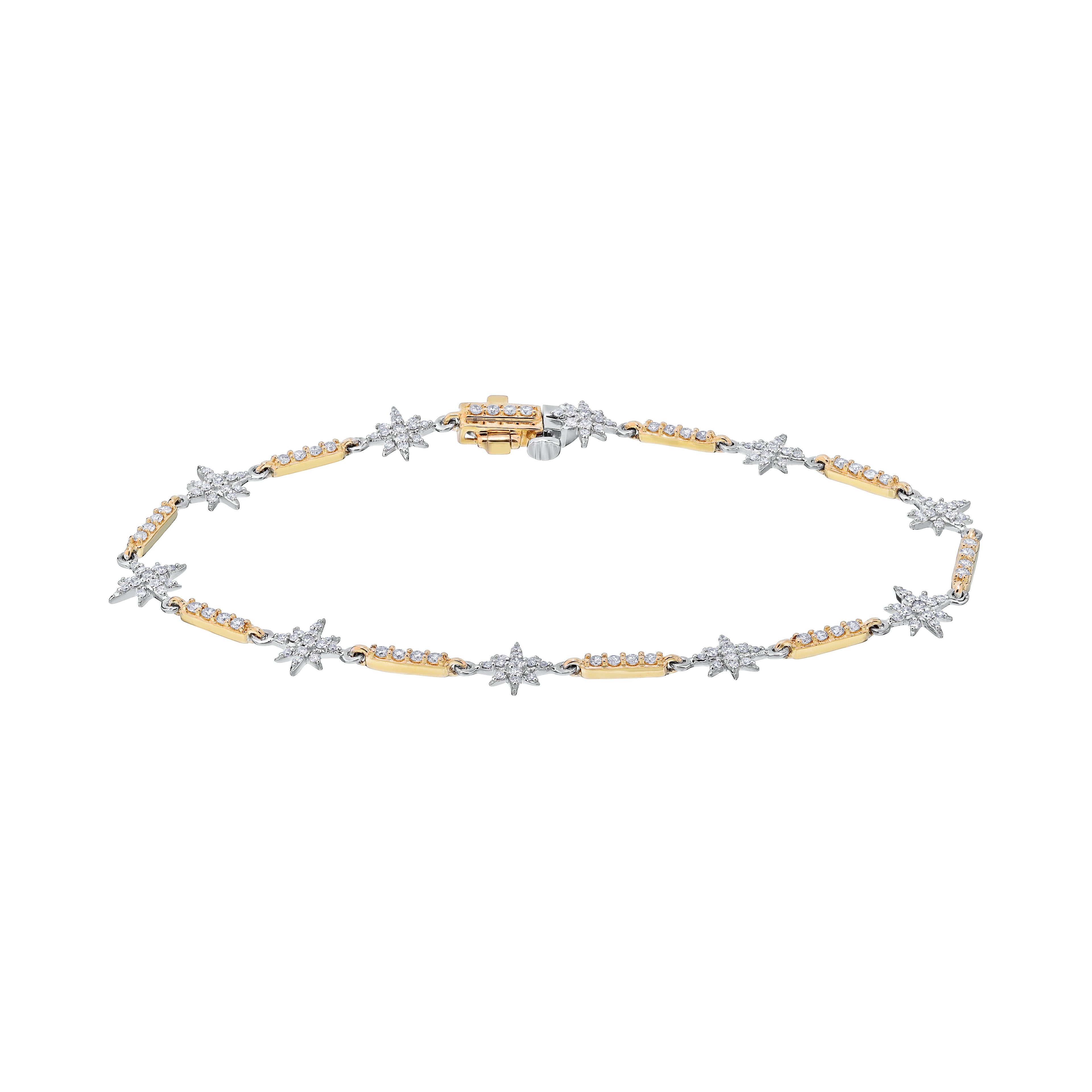 Diamond Starburst Bracelet