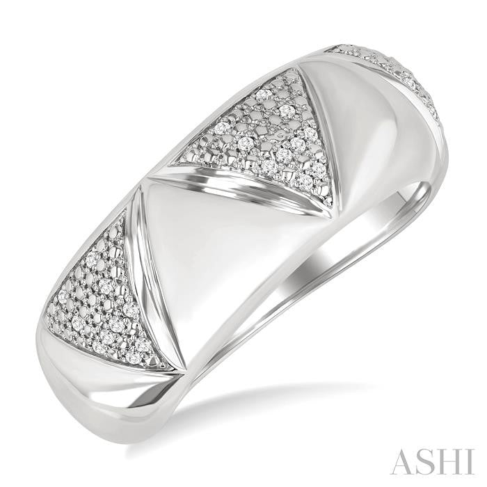 Silver Bold Fashion Wide Band