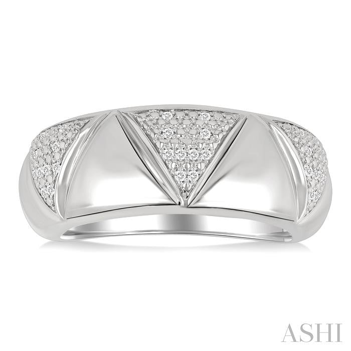 Silver Bold Fashion Wide Band