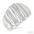 Silver Bold Fashion Wide Band