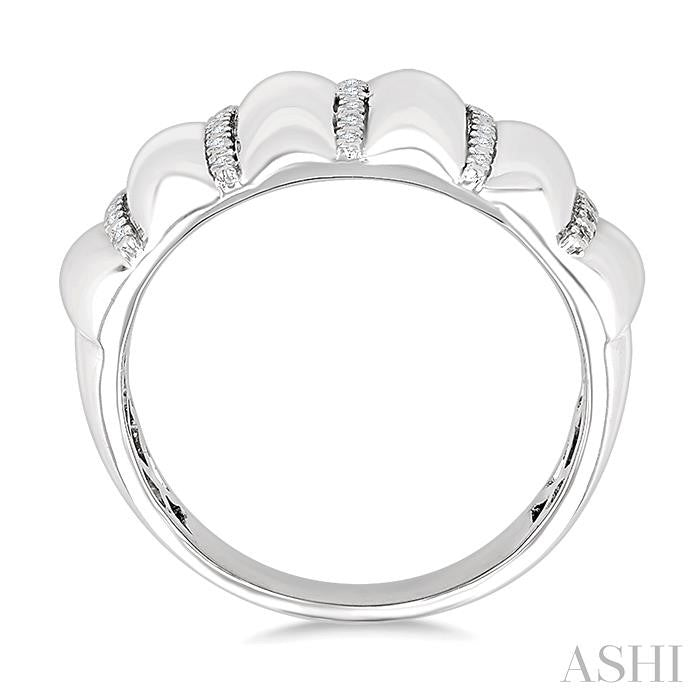 Silver Bold Fashion Wide Band
