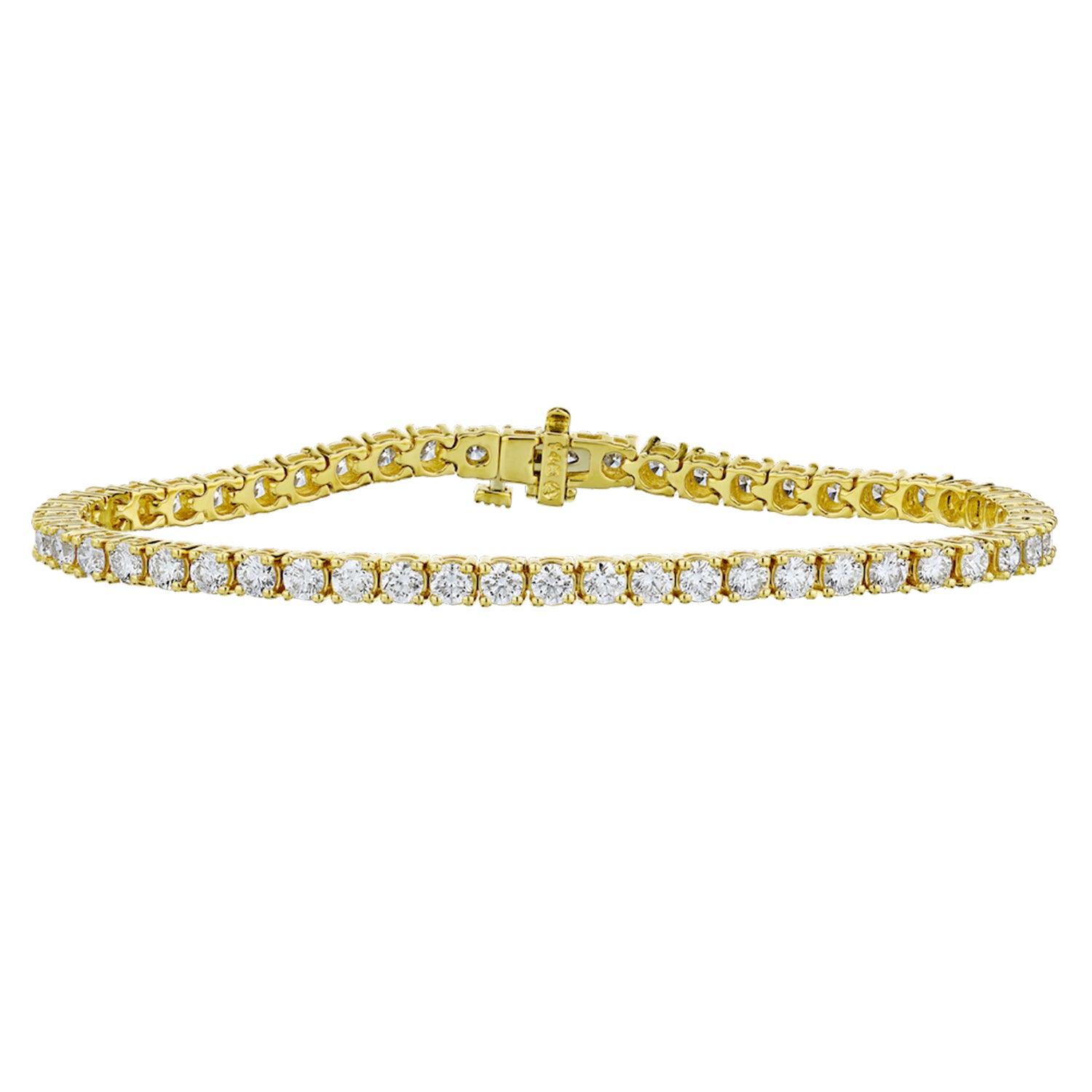 Diamond Round Tennis Bracelet