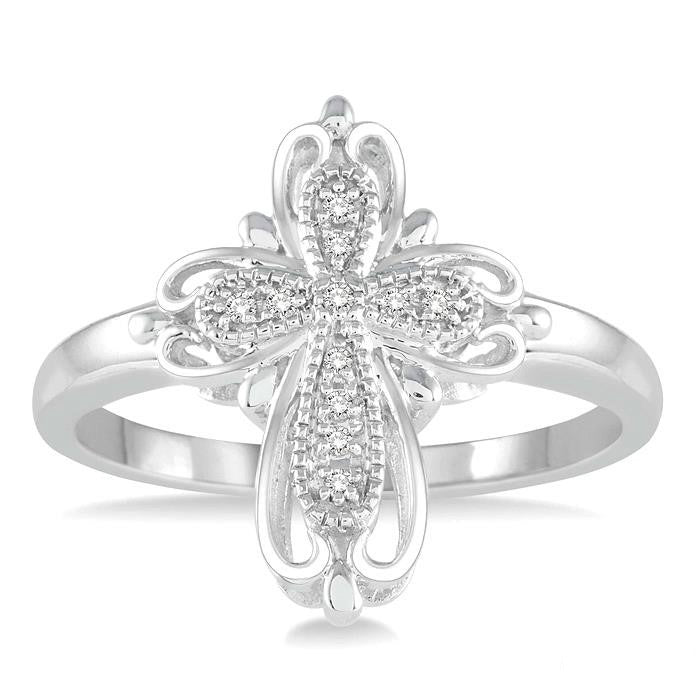 Gilded Trinity Diamond Ring