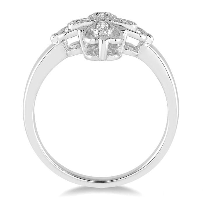 Gilded Trinity Diamond Ring
