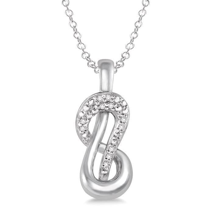 Lyric Tivoli Silver Diamond Fashion Pendant
