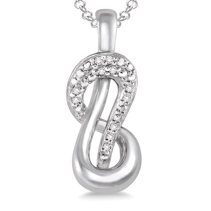 Lyric Tivoli Silver Diamond Fashion Pendant