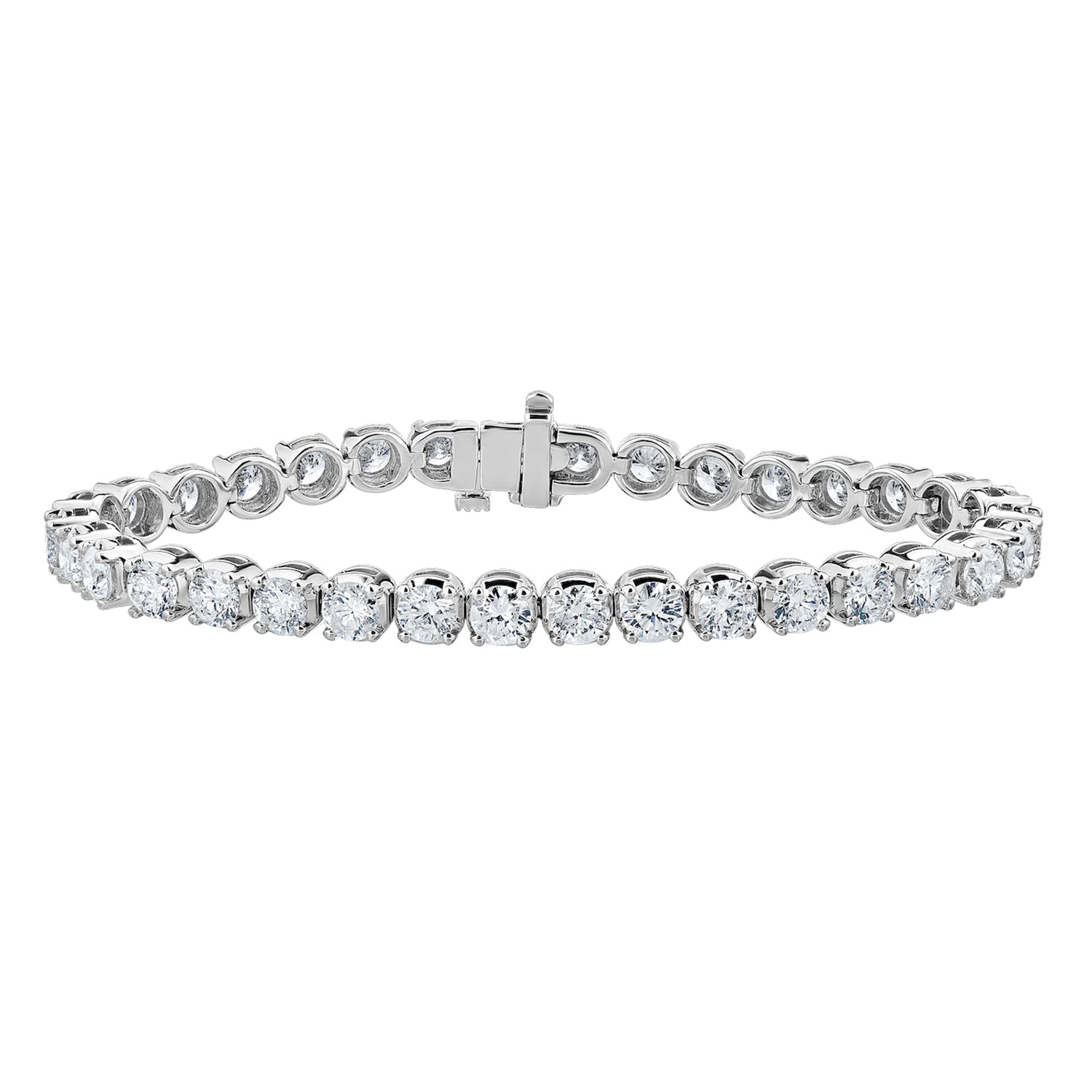 Diamond Round Tennis Bracelet