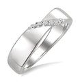 1/20 Ctw Round Cut Diamond Fashion Ring in Sterling Silver