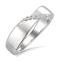 Silver Diamond Ring