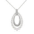 Silver Bold Bead Diamond Fashion Pendant