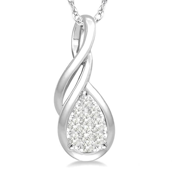 Zofia Pear Shape Shine Bright Diamond Fashion Pendant