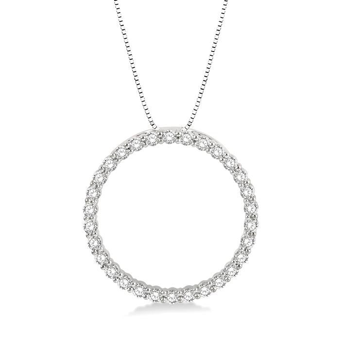 Harrier Heritage Circle Diamond Pendant