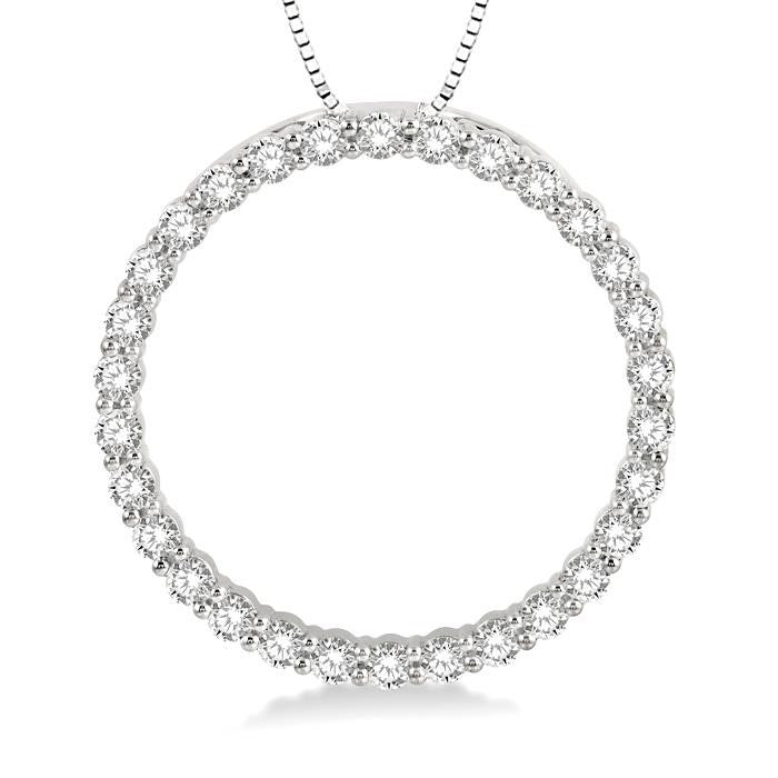 Harrier Heritage Circle Diamond Pendant