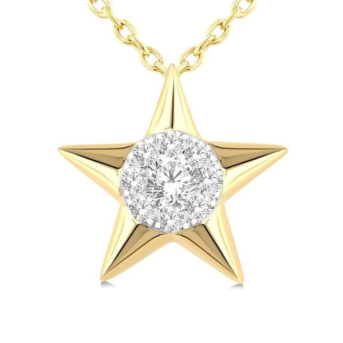 Star Shine Bright Diamond Fashion Pendant