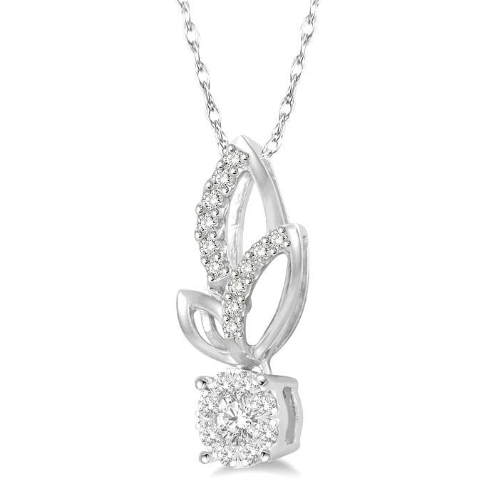 Freya Round Shape Shine Bright Diamond Fashion Pendant