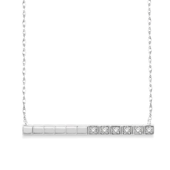 Bar Diamond Pendant