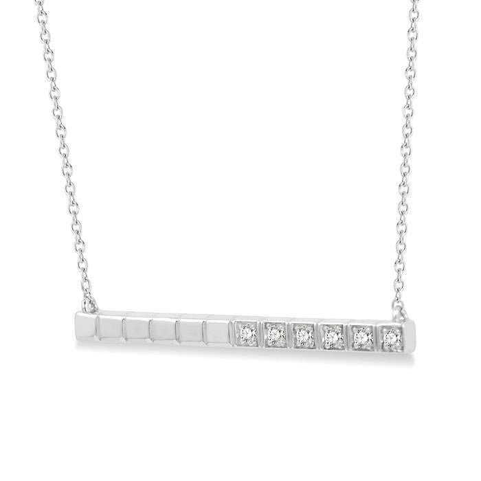 Bar Diamond Pendant