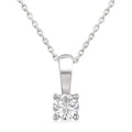 Paragon  Round Shape Diamond Solitaire Pendant