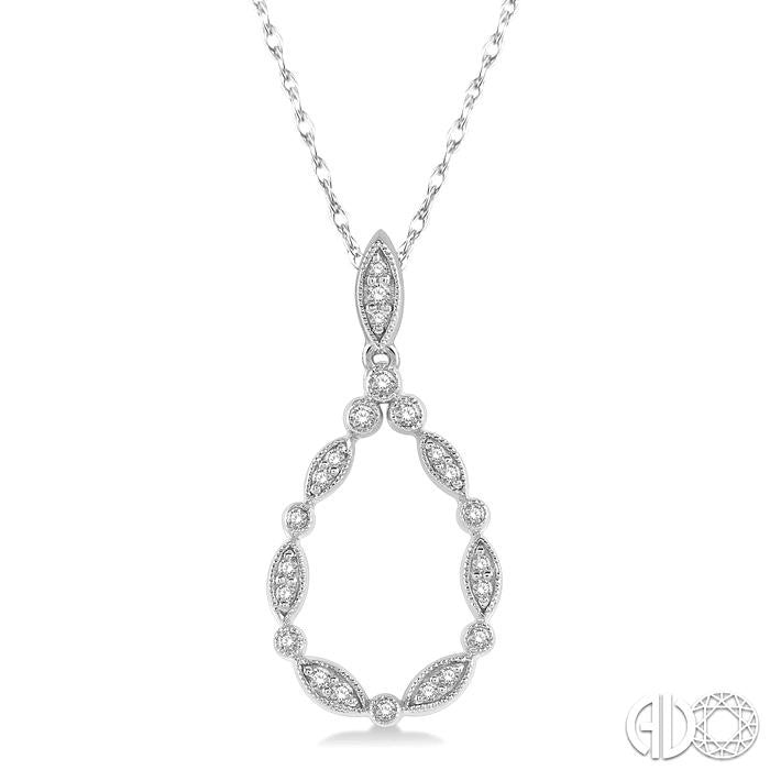 Hera Marigold Drop Diamond Fashion Pendant