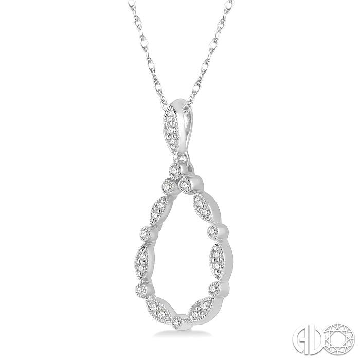 Hera Marigold Drop Diamond Fashion Pendant