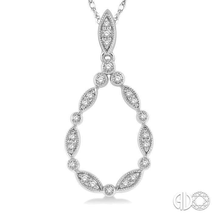Hera Marigold Drop Diamond Fashion Pendant