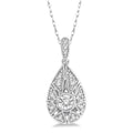 Pear Shape Diamond Pendant