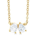 Yvaine Valora Toi Et Moi Diamond Fashion Pendant