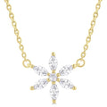 Luna Prairie Floral Diamond Fashion Pendant