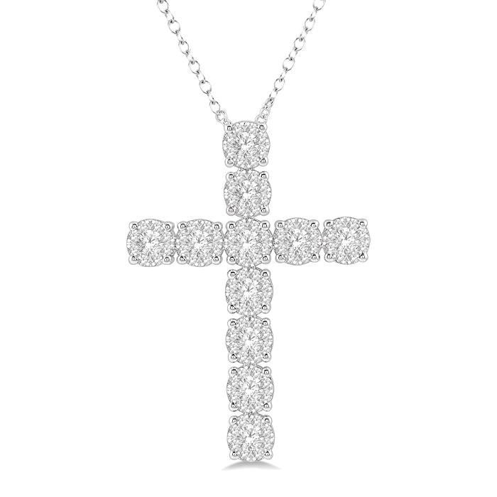 Nerissa Beryl Cross Shine Bright Essential Diamond Fashion Pendant