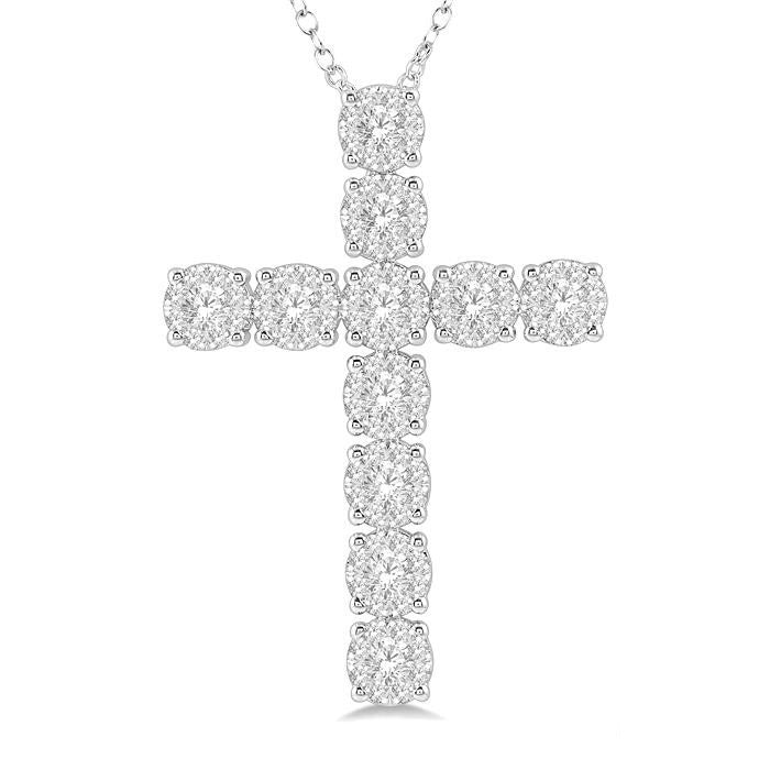 Lilith Artemis Cross Shine Bright Essential Diamond Fashion Pendant