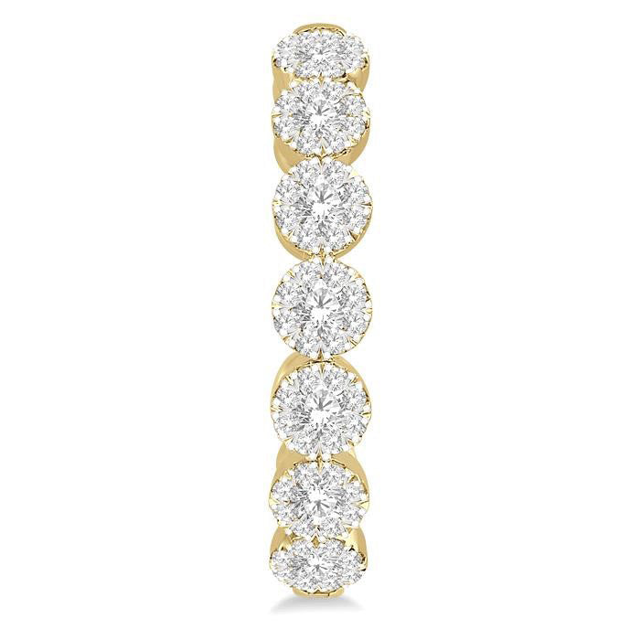 Shine Bright Diamond Hoop Earrings