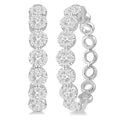 Shine Bright Diamond Hoop Earrings