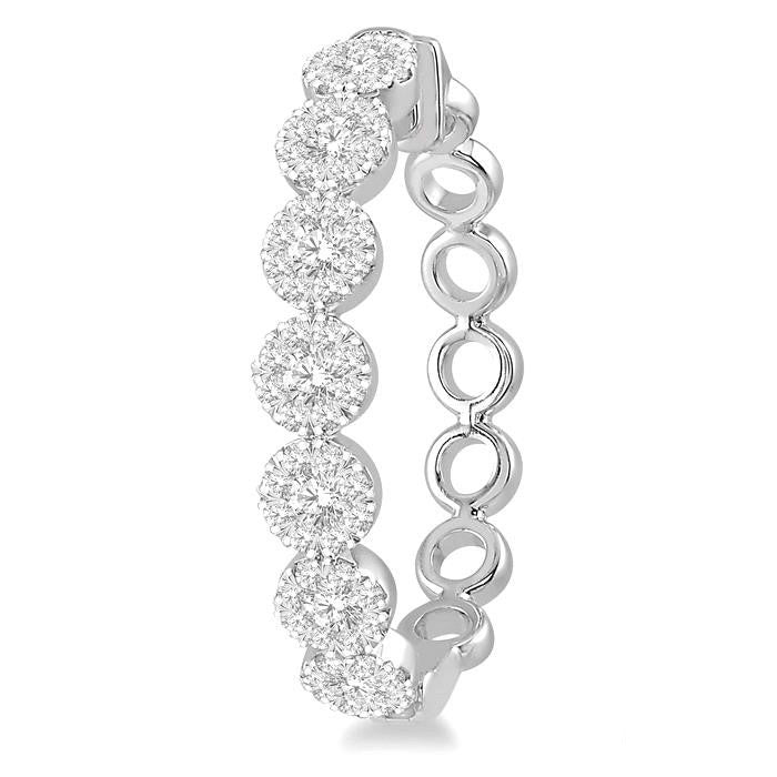 Shine Bright Diamond Hoop Earrings