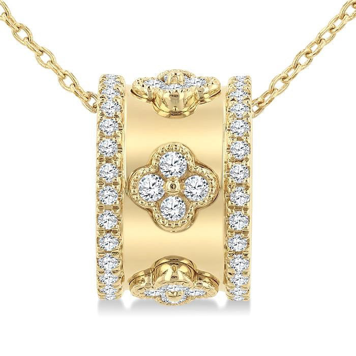 Clover Diamond Fashion Pendant