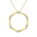 Atlas Nyx Diamond Fashion Bamboo Pendant